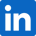 Clickable LinkedIn Blue Logo